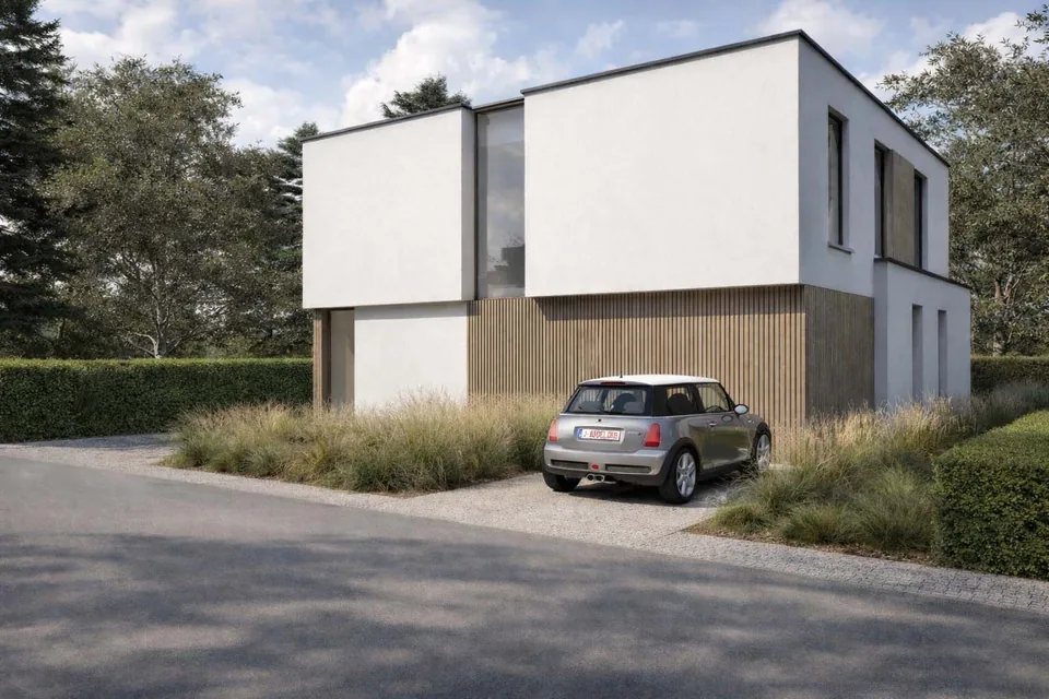 Nieuwbouwwoning in Bredene door J.A.N Plus Architecten
