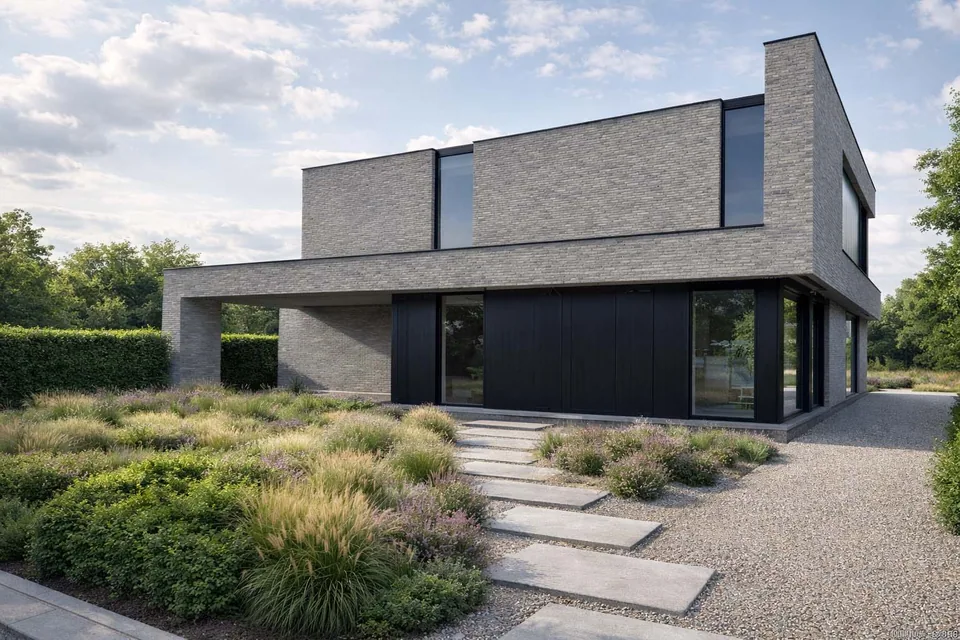 Nieuwbouwwoning in Oostkamp – J.A.N Plus Architecten