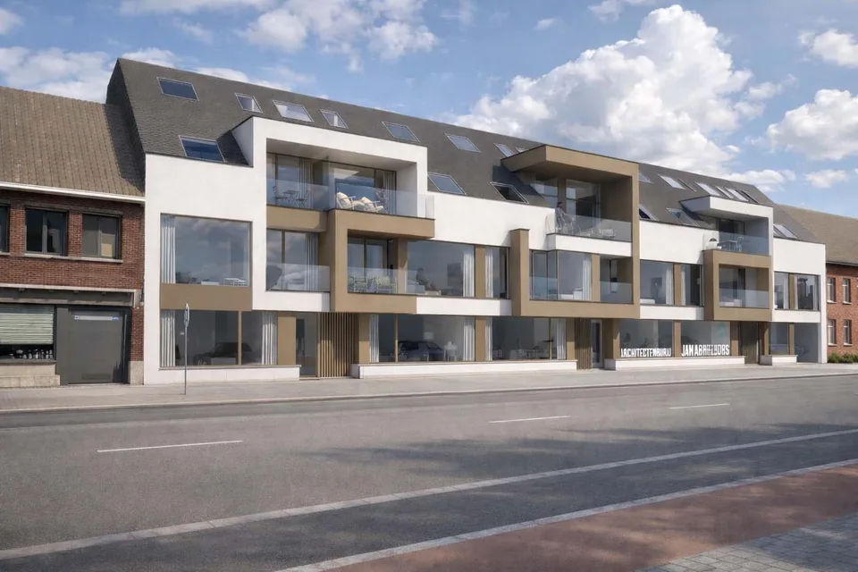 Appartementsgebouw in Sijsele Damme – J.A.N Plus Architecten